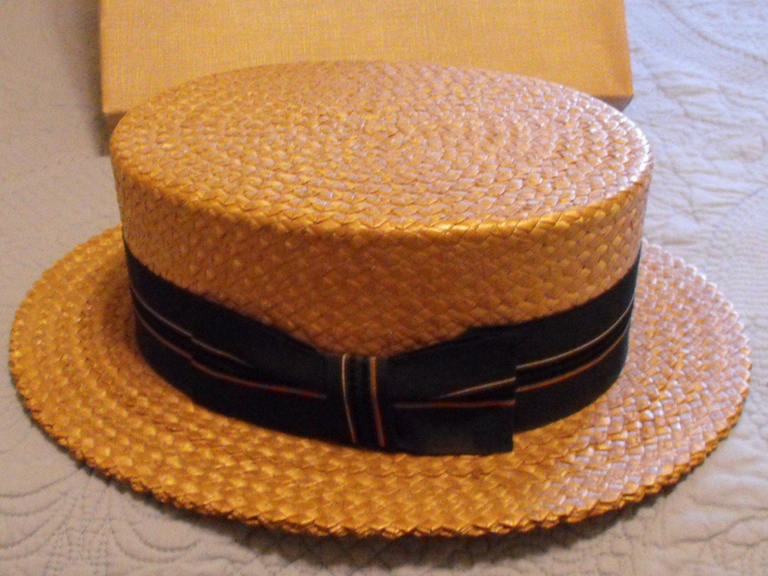 new york yacht club straw hat