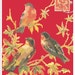 Three Vintage Birds Needlepoint Pattern