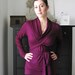Wrap Top - Long Sleeved Top With Shawl Collar , Women's Wear By Lirola