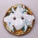 Supplies, Handmade Accessory - Ceramic Bee Button