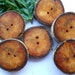 6 Wood Buttons - Paper Birch Tree Branch Buttons -1 7/8 Inch - 49 mm) Natural with Bark. for cowls, hats, journals, pillows