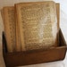 FOREIGN Text Sepia toned a dozen pages