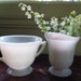 Beautiful Corex by Corning Pyrex Ivory Cream and Sugar Set