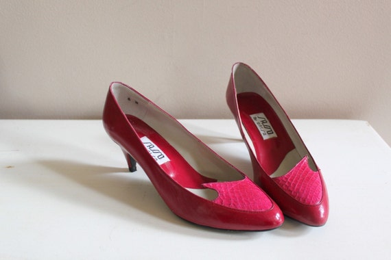 berry patent shoes