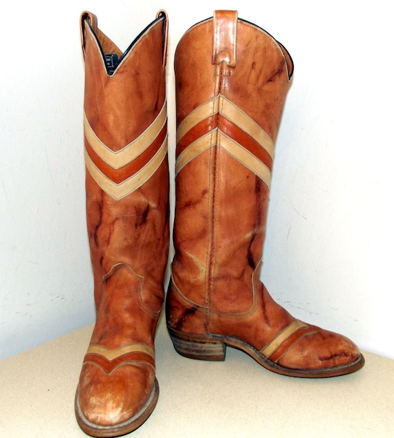 Retro 1970s Western style Miss Capezio Boots size 5 M