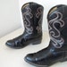 Vintage faded Glory Youth size Cowboy boots size 4 or Ladies size 5.5