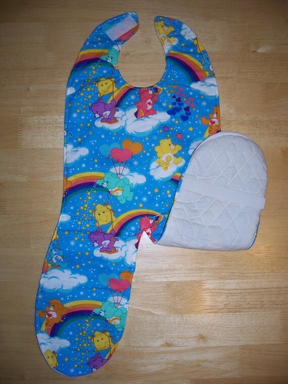 Full Body Bib for Baby and Toddler care bears
