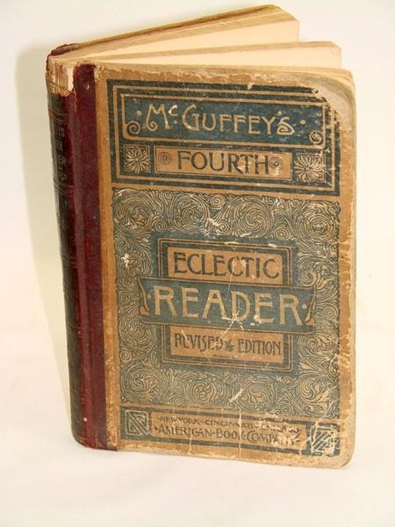 Vintage McGuffey's Fourth Eclectic Reader 1879