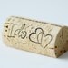 Custom Printed Wine Cork Place Card Holders, set of 50