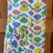 SALE :) Funky Fun Cotton Flower Print 1970s Handmade Womens Housecoat Dress or Smock was 15.00 now 10.50