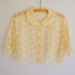 Lace Jacket 1940s Antique Wedding Attire