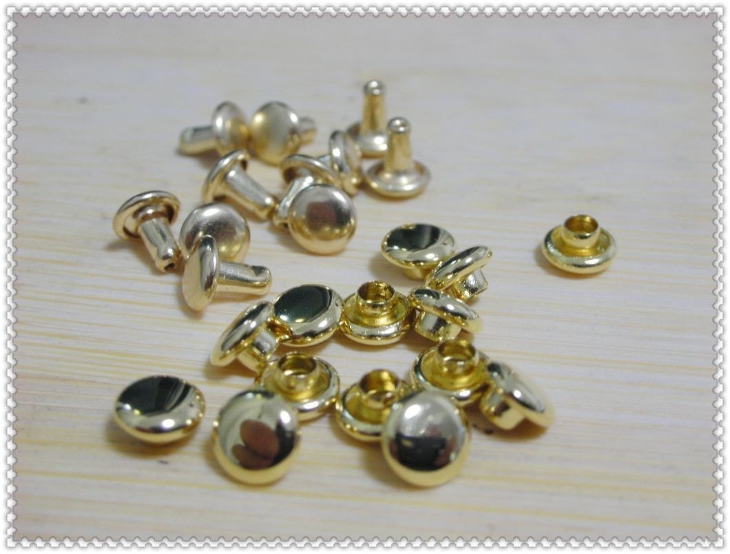 5mm Rivets and Studs for Handbags Belts Carrying Bags