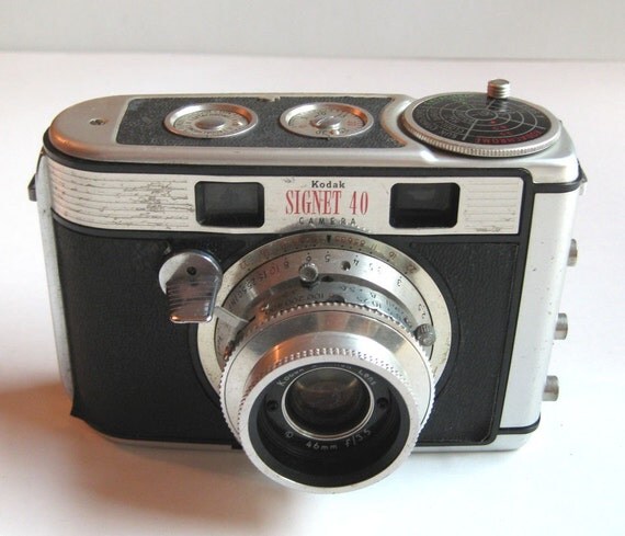 1950's Kodak Signet 40 CAMERA In Original Box