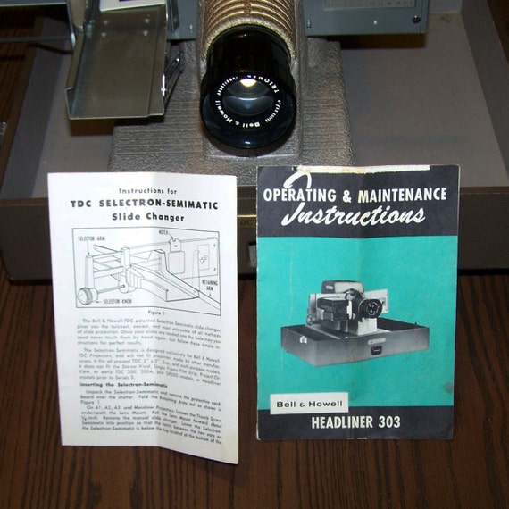 Vintage Bell and Howell Headliner 303 Projector Price