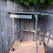 Vintage Industrial Metal Table with Extensions