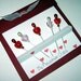 Decorative Quilting Pins - Heart Shaped - Lampwork - LAST ONE