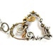 Hand MadeJewelry Oxidized Sterling Silver Necklace Gold Freshwater Pearls Bridal Jewelry