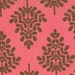 TWILL Trees in Raspberry Fudge Its a Hoot Fabric by Momo for Moda 32377-26T, 1 yard Last One