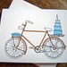 SALE Hooray Bike Card - birthday celebration