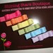 Hair Accessories - Baby Bows - Spring Rainbow Fun Solids Mini Bow 'Tuxedo Style' Hair Clippies Collection
