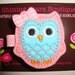 Hair Accessories - Felt Hair Clips - Light Pink And Aqua Blue Embroidered Felt Owl Hair Clippie For Girls - Cute Headband Accessory