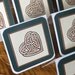 Celtic Heart Mini Note Gift Cards and Envelopes Set of 5
