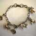 Cowgirl Horse Charm Bracelet