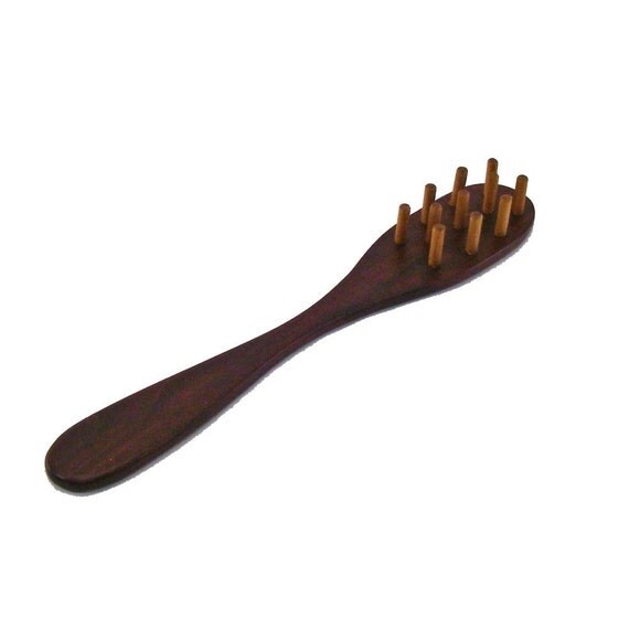Pasta rake in Walnut