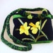 Felted Purse, Felted Handbag, Daffodils