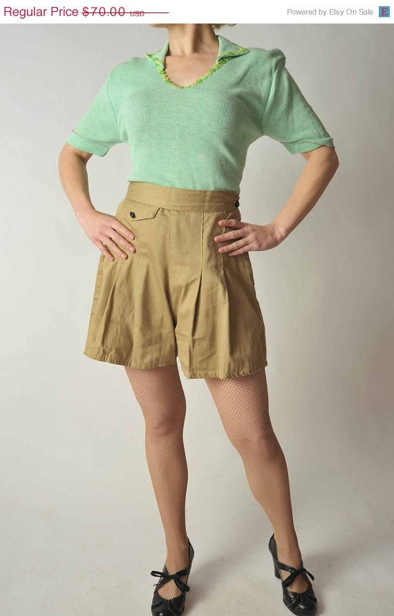 48-Hour Sale Vintage 1930s Shorts // Spring Fashion at Fab