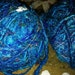 2 skeins 200 grams recycled sari silk yarn 130 yards