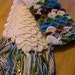 Mermaid Scales Crocheted Stitch Scarf