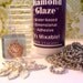 BUNDLE PACK...40...1 INCH Glass Tiles...40 Bails....40 Ball Chains....2oz Diamond Glaze