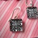 20 EARRING COMBO PACK....20 Earring Glass Tiles..20 Silver Plated Earring Bails...20 Silver Earwire