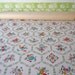 Vintage Kitchen Wallpaper By the Yard Mid Century Teapots Clock Fruit Flowers