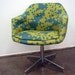 Vintage Chrome Swivel Chair