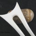 Holly Wood Hair Fork Mini Scooped Top Mermaids Tail Grahtoe