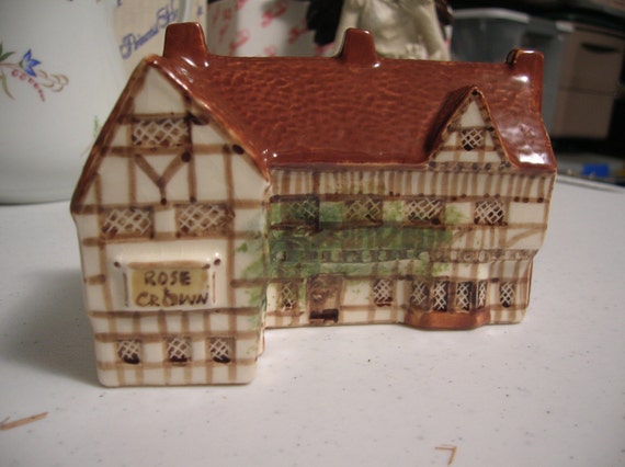 Collectible Ceramic Miniature House