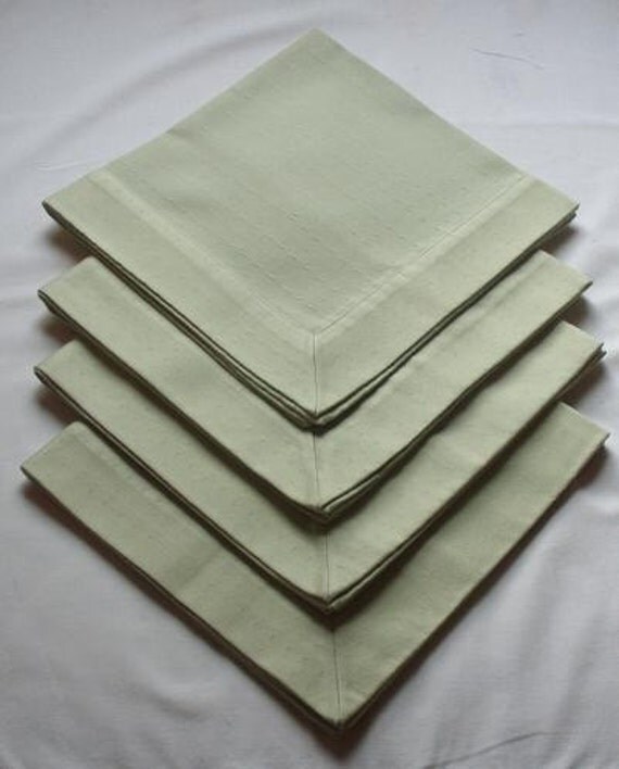 Mint Green Dinner Napkins Set of 6