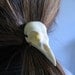 Raven Skull Hair Tie - Pony Tail Holder -Bird Crow - Moon Raven Designs