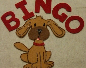 BINGO Children's Flannel Board Felt Set