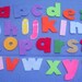 Alphabet LowerCase Letters Flannel Board Felt Board Set