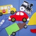 Cars and Trucks/Things that Go Flannel Board Felt Board Set