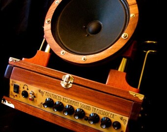 Custom Steampunk Guitar Amplifier - Fender Guitar Amp - Music Speaker