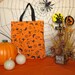Halloween Trick or Treat Bag with a Reversible Print