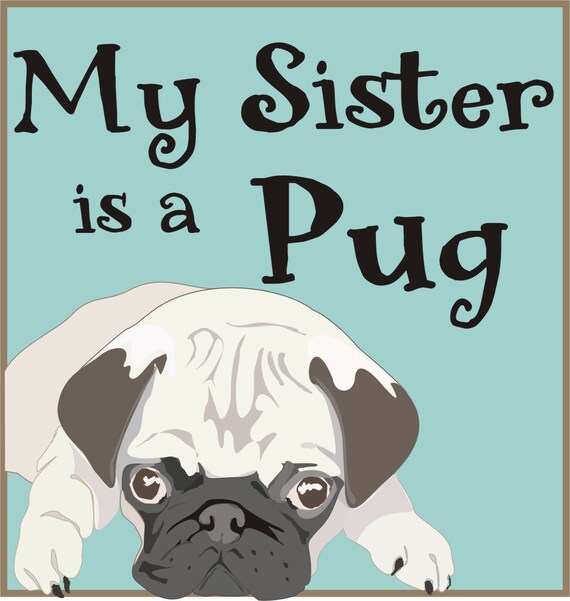 Pug Bodysuit/Baby Clothes/Baby Boys' Bodysuit/Baby