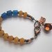 FROSTED BEADS with COPPER