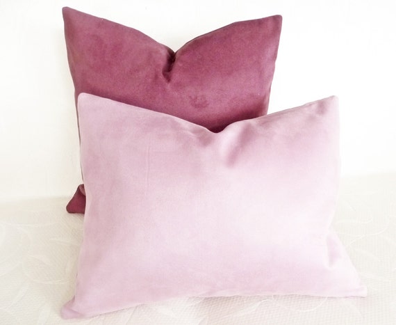 mauve outdoor pillows