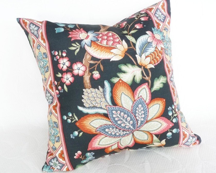 SALE CLEARANCE Bohemian Pillows Floral Throw Pillow
