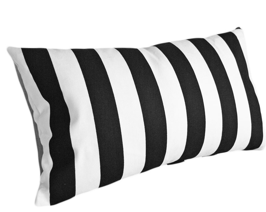 black and white pillow covers